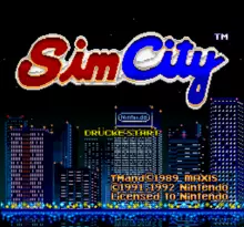Image n° 4 - screenshots  : Sim City